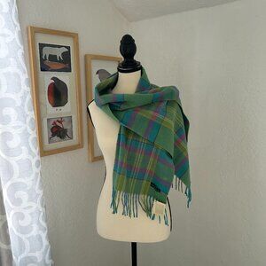 Fiori Di Firenze Scarf Made in Italy 100% wool colourful New With Tags